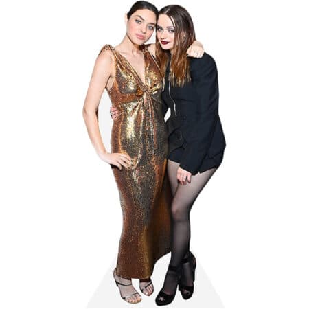 Odeya Rush And Joey King (Duo 1) Mini Celebrity Cutout