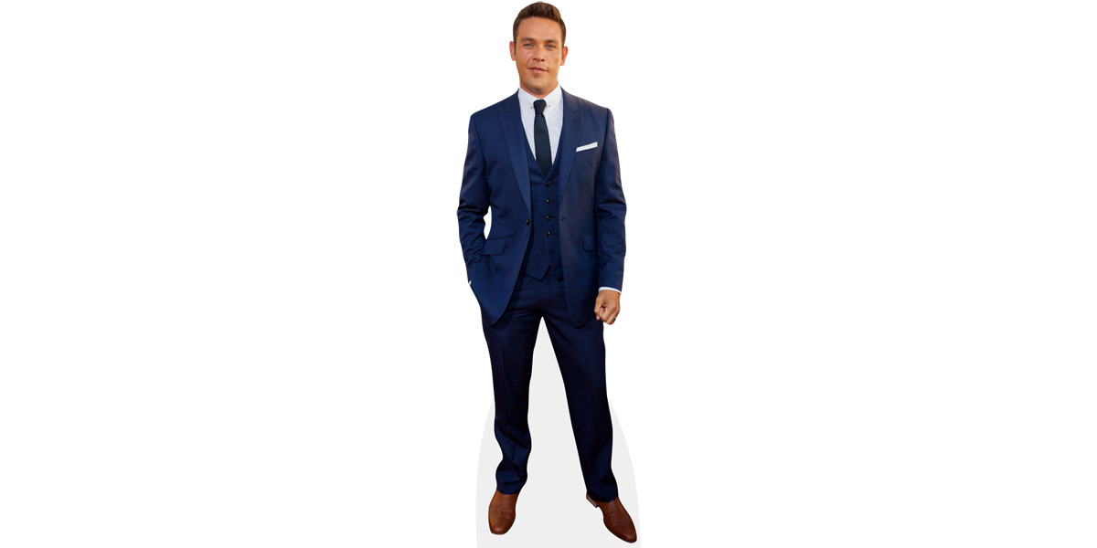 Kevin Alejandro Blue Suit Cardboard Cutout Celebrity Cutouts 