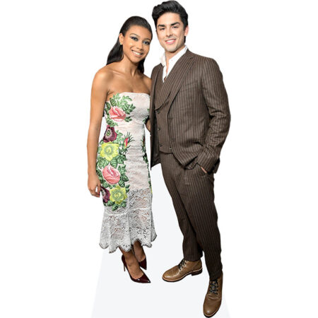 Diego Tinoco And Sierra Capri (Duo) Mini Celebrity Cutout