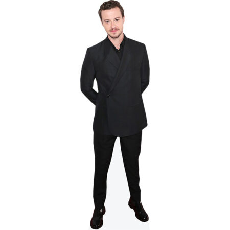 Joseph Quinn (All Black) Cardboard Cutout