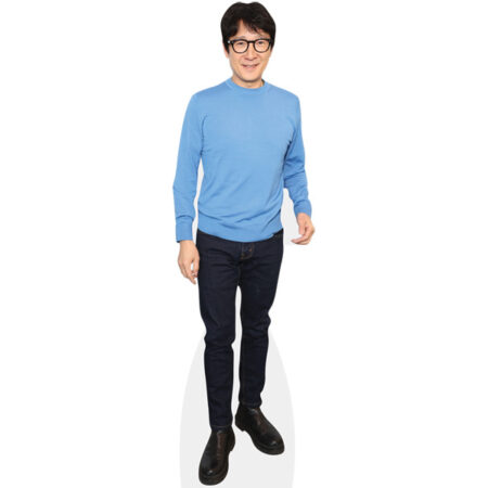 Ke Huy Quan (Casual) Cardboard Cutout