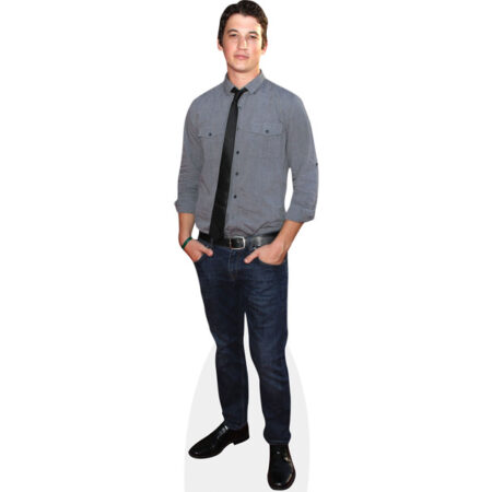 Miles Teller (Jeans) Cardboard Cutout