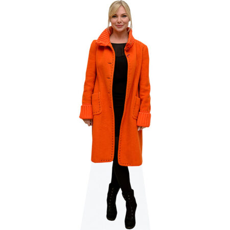 Samantha Womack (Orange Coat) Cardboard Cutout