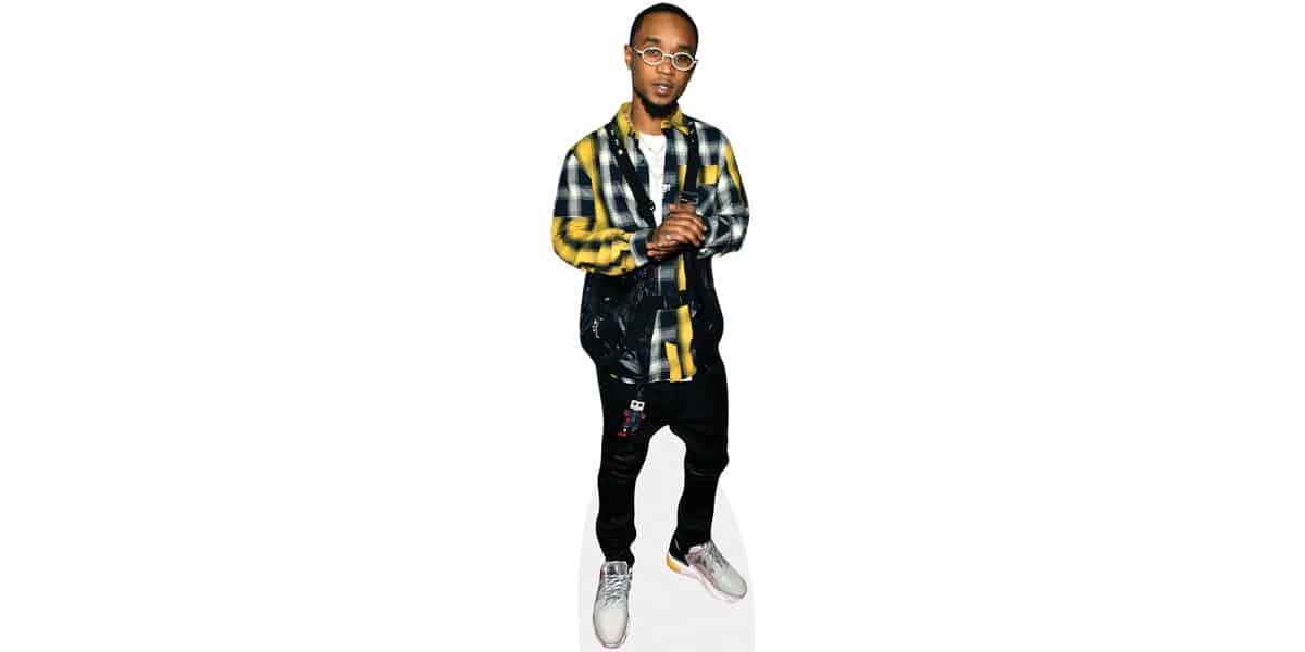 Aaquil Shamon Brown (Yellow Jacket) Cardboard Cutout