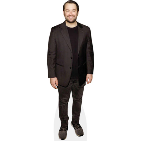 Alex Brightman (Black Suit) Cardboard Cutout