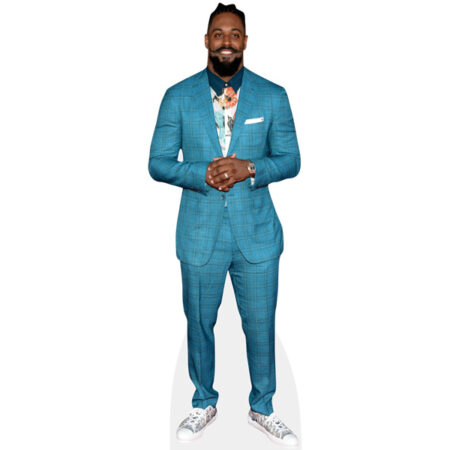 Cameron Jordan (Blue Suit) Cardboard Cutout