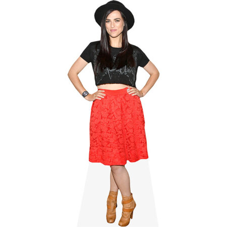 Katie McGrath (Hat) Cardboard Cutout