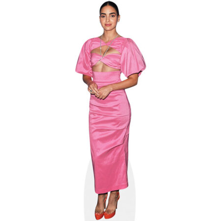 Melissa Barrera (Pink Dress) Cardboard Cutout