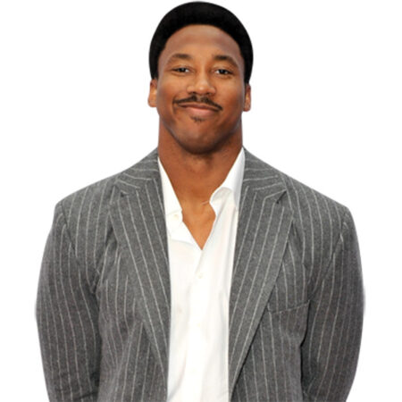 Myles Garrett (Grey Suit) Half Body Buddy