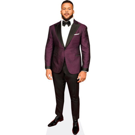 Aaron Donald (Bow Tie) Cardboard Cutout