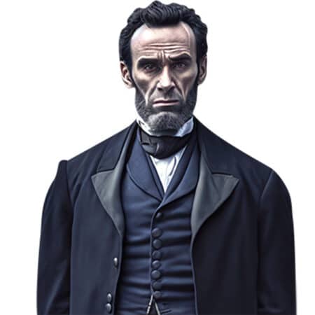 Abraham Lincoln (Suit) Half Body Buddy