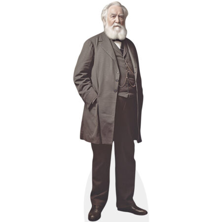 Alexander Graham Bell (Suit) Cardboard Cutout