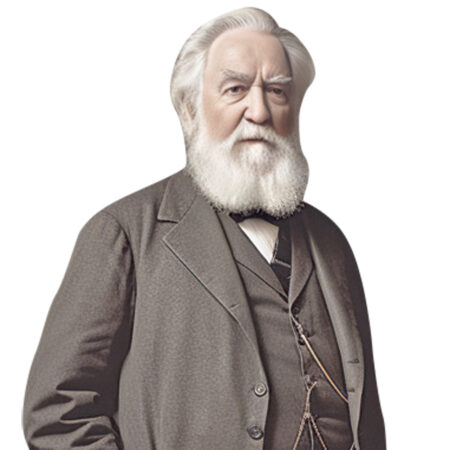 Alexander Graham Bell (Suit) Half Body Buddy