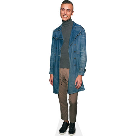 Cory Wade Hindorff (Coat) Cardboard Cutout