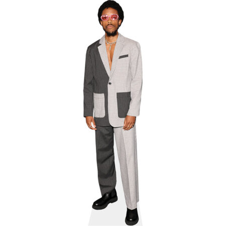 Darrell Britt-Gibson (Checkered Suit) Cardboard Cutout