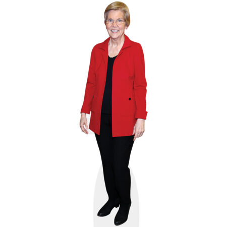 Elizabeth Warren (Red Coat) Cardboard Cutout