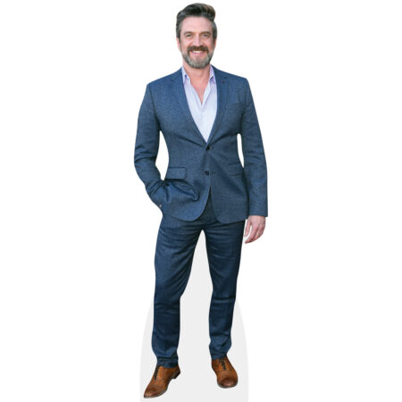 Raul Esparza (Blue Suit) Cardboard Cutout