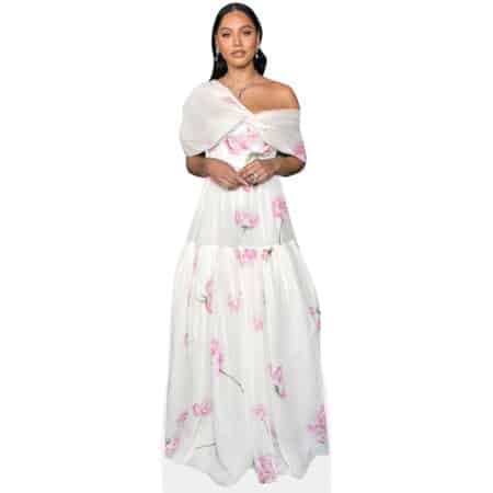 Ayesha Curry (Long Dress) Cardboard Cutout