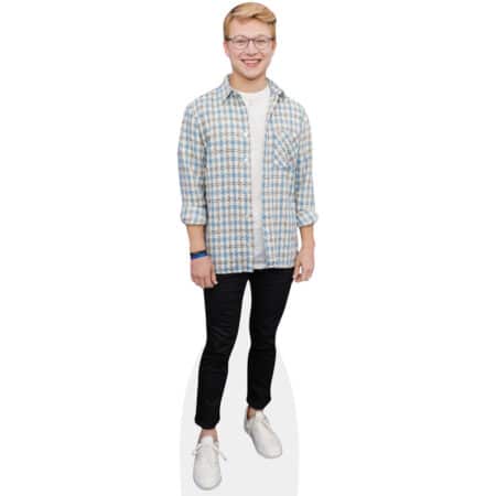 Joe Serafini (Checked Shirt) Cardboard Cutout