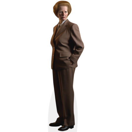 Margaret Thatcher (Brown Suit) Cardboard Cutout