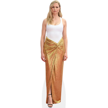 Niamh Algar (Gold) Cardboard Cutout