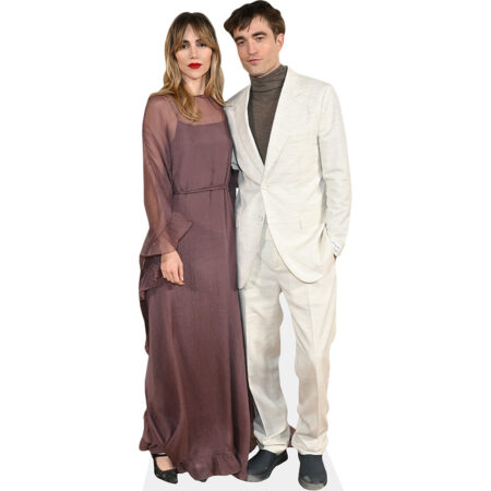 Suki Waterhouse And Robert Pattinson (Duo 2) Mini Celebrity Cutout