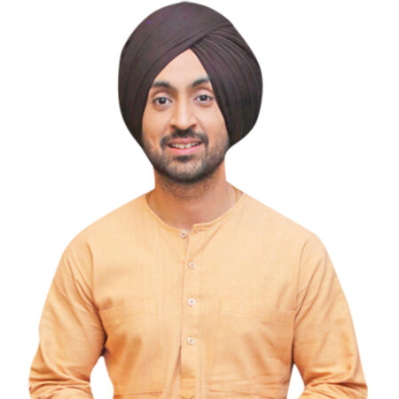 Diljit Dosanjh (Orange) Half Body Buddy