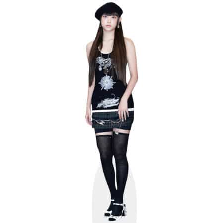 Kang Hae-Rin (Black Outfit) Cardboard Cutout