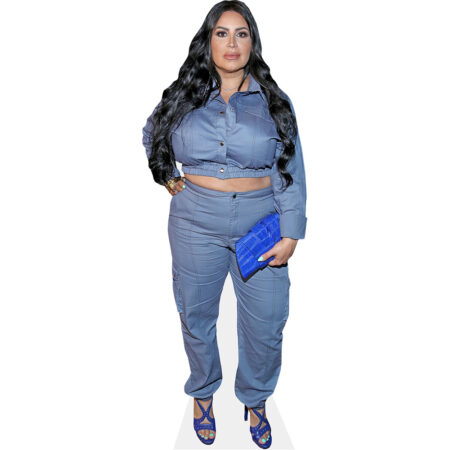 Mercedes Javid (Blue Outfit) Cardboard Cutout