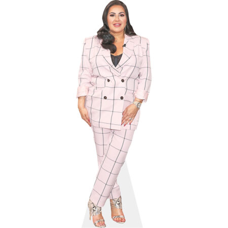 Mercedes Javid (Pink Suit) Cardboard Cutout