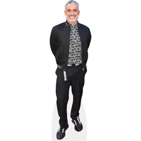 Reza Farahan (Black Outfit) Cardboard Cutout