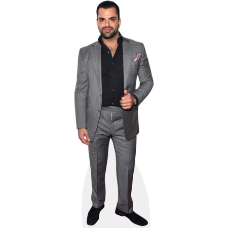 Shervin Roohparvar (Grey Suit) Cardboard Cutout