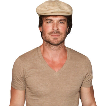 Ian Somerhalder (Flat Cap) Half Body Buddy