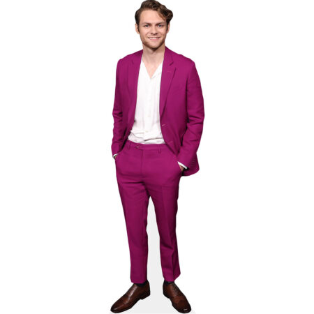 Ty Simpkins (Pink Suit) Cardboard Cutout