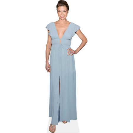 Adrianne Palicki (Blue Dress) Cardboard Cutout