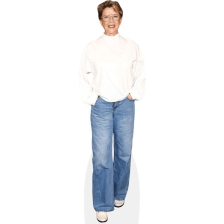 Annette Bening (Jeans) Cardboard Cutout