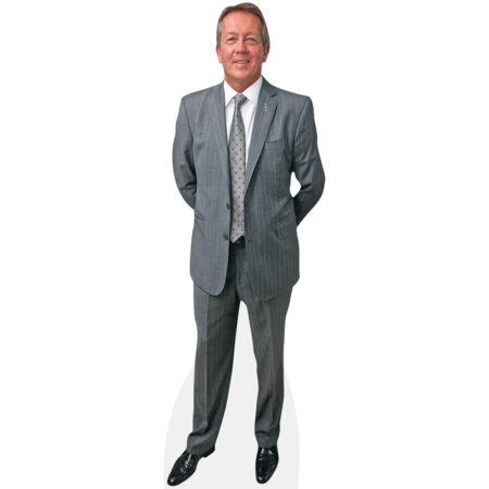 Llewellyn Curbishley (Grey Suit) Cardboard Cutout