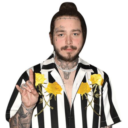 Post Malone (Stripes) Half Body Buddy