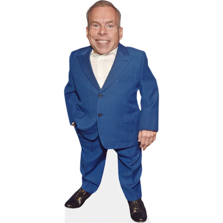 Warwick Davis (Blue Suit) Cardboard Cutout