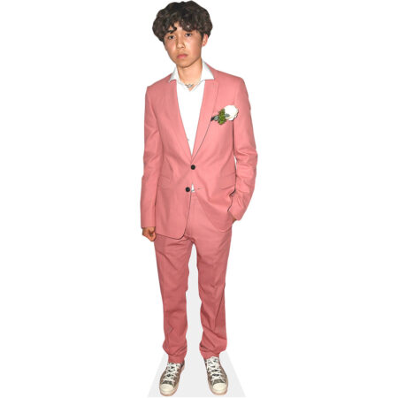 Asher Lara (Pink Suit) Cardboard Cutout