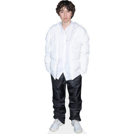 Asher Lara (White Jacket) Cardboard Cutout