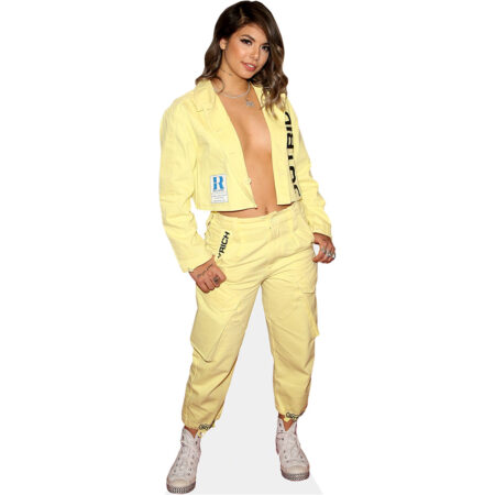 Gina Valentina (Yellow) Cardboard Cutout