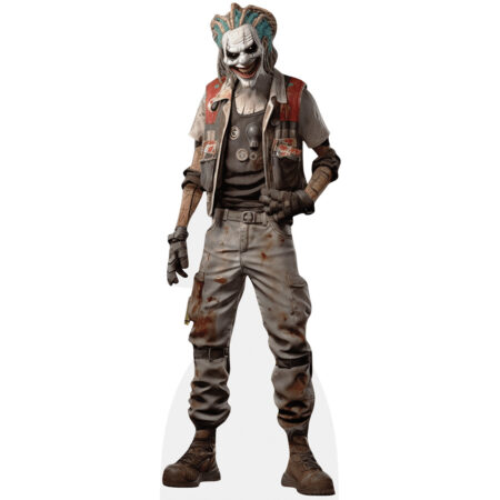 Horror Clown (Vest) Cardboard Cutout