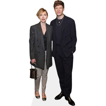 Imogen Poots And James Norton (Duo 2) Mini Celebrity Cutout