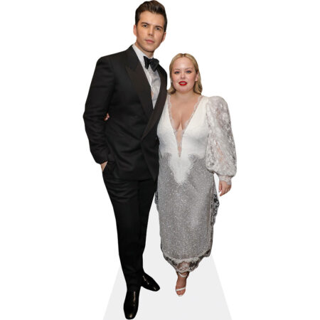 Luke Newton And Nicola Coughlan (Duo 1) Mini Celebrity Cutout