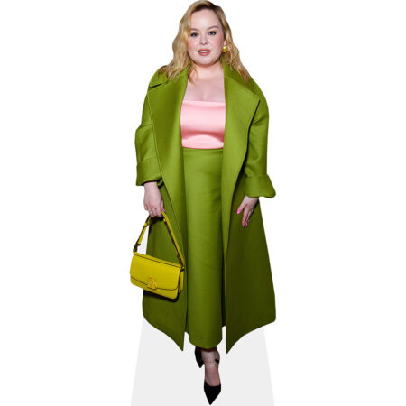 Nicola Coughlan (Green Coat) Cardboard Cutout