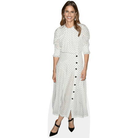 Amanda Peet (White Dress) Cardboard Cutout