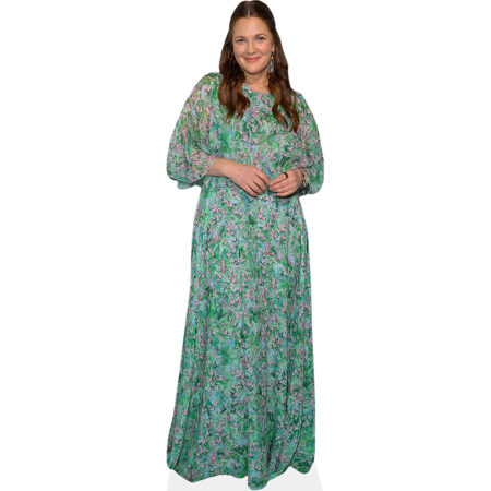 Drew Barrymore (Long Dress) Cardboard Cutout