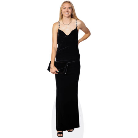 Esme Morgan (Black Dress) Cardboard Cutout