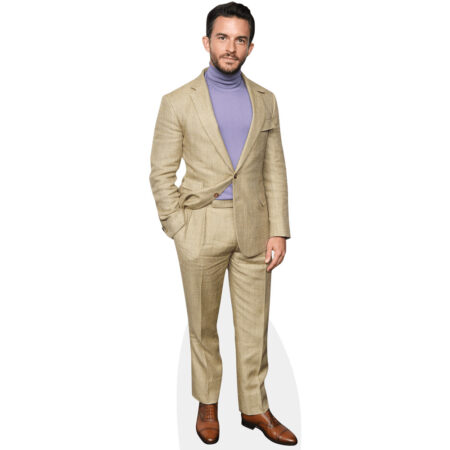 Jonathan Bailey (Beige Suit) Cardboard Cutout